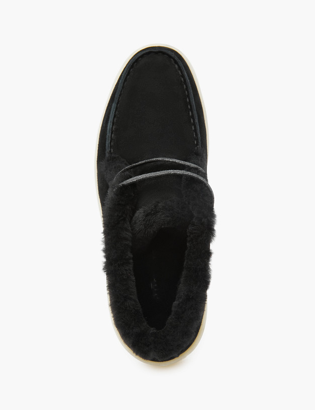 Черные женские дезерты на меху MASCOTTE 22-3180238-3605M | ракурс 5