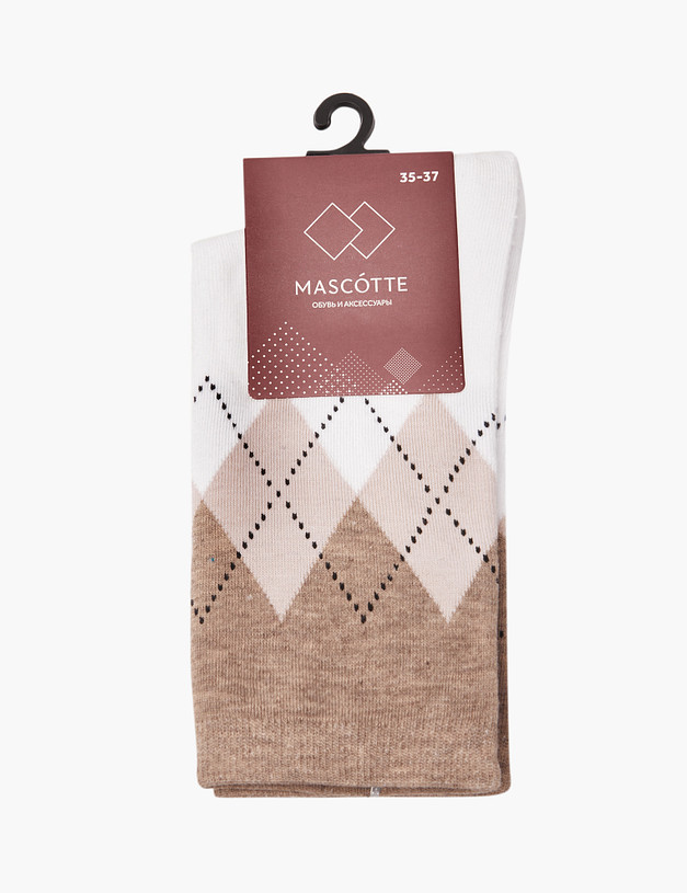 Белые женские носки MASCOTTE 999-4209-2601 | ракурс 1 Белые женские носки MASCOTTE 999-4209-2601 | ракурс 1