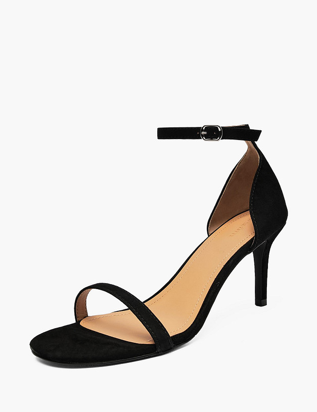 Черные женские босоножки MASCOTTE 234-612711-0602 | ракурс 2