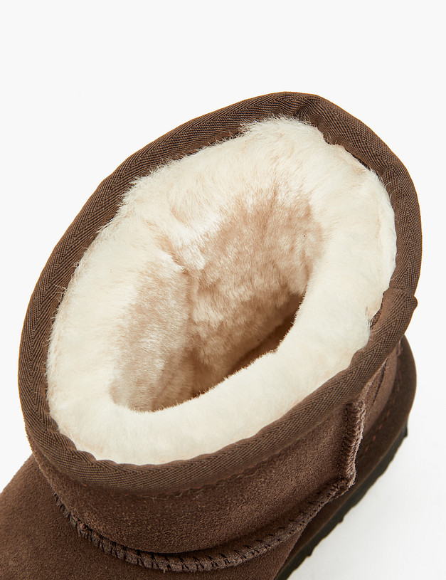 Коричневые женские угги MASCOTTE 234-3206531-0209 | ракурс 6