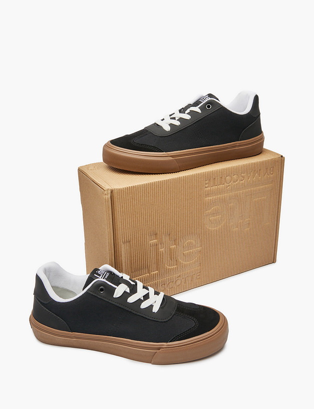 Черные женские кеды MASCOTTE 156-4206822-0202 | ракурс 7