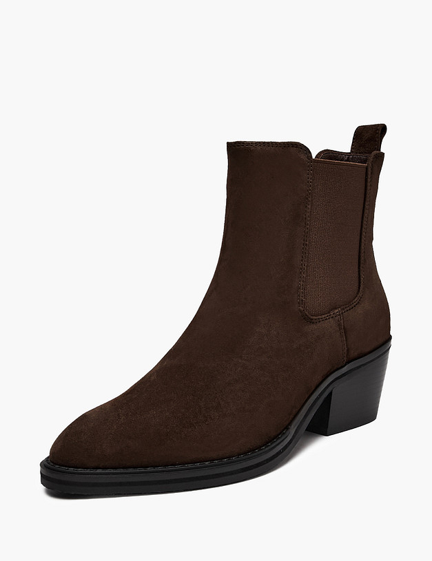 Коричневые женские казаки MASCOTTE 94-610321-4680M | ракурс 2