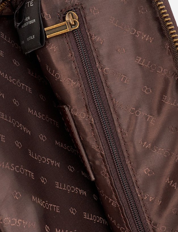 Коричневая мужская сумка-планшет MASCOTTE 604-1210-109 | ракурс 3