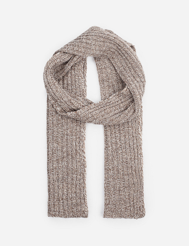 Бежевый мужской шарф MASCOTTE 784-1207-7508 | ракурс 2