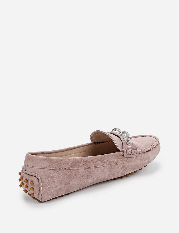 Бежевые женские мокасины MASCOTTE 11-010111-3602M | ракурс 3 Бежевые женские мокасины MASCOTTE 11-010111-3602M | ракурс 3