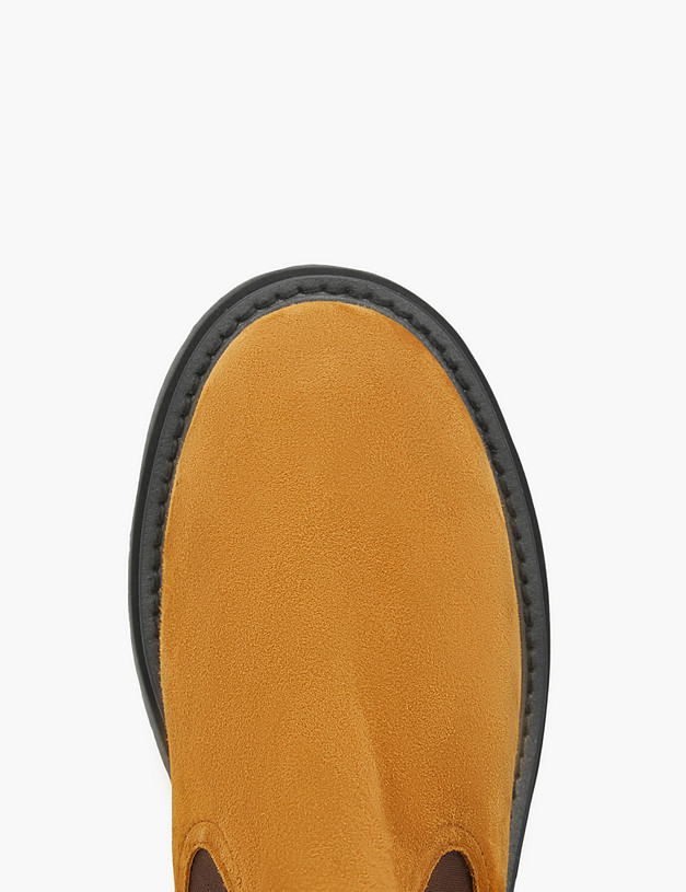 Рыжие женские челси из велюра MASCOTTE 22-3200223-3667M | ракурс 6