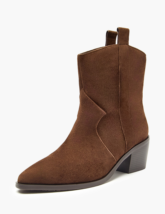 Коричневые женские казаки MASCOTTE 233-3205821-4695M | ракурс 5