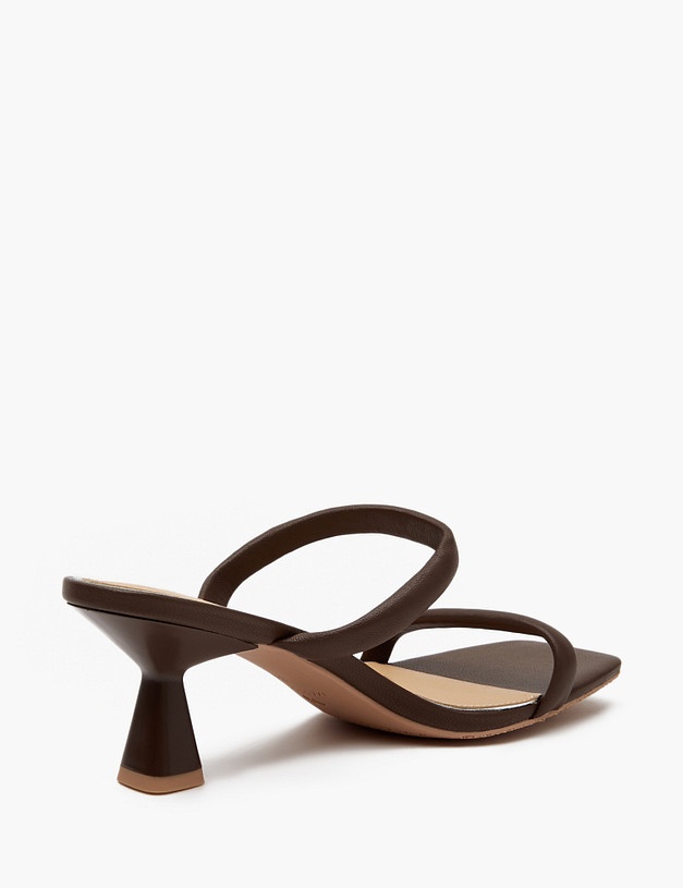 Коричневые женские мюли MASCOTTE 172-4122614-7522M | ракурс 3