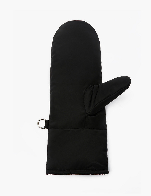 Черные женские варежки MASCOTTE 717-2218-202 | ракурс 3 Черные женские варежки MASCOTTE 717-2218-202 | ракурс 3