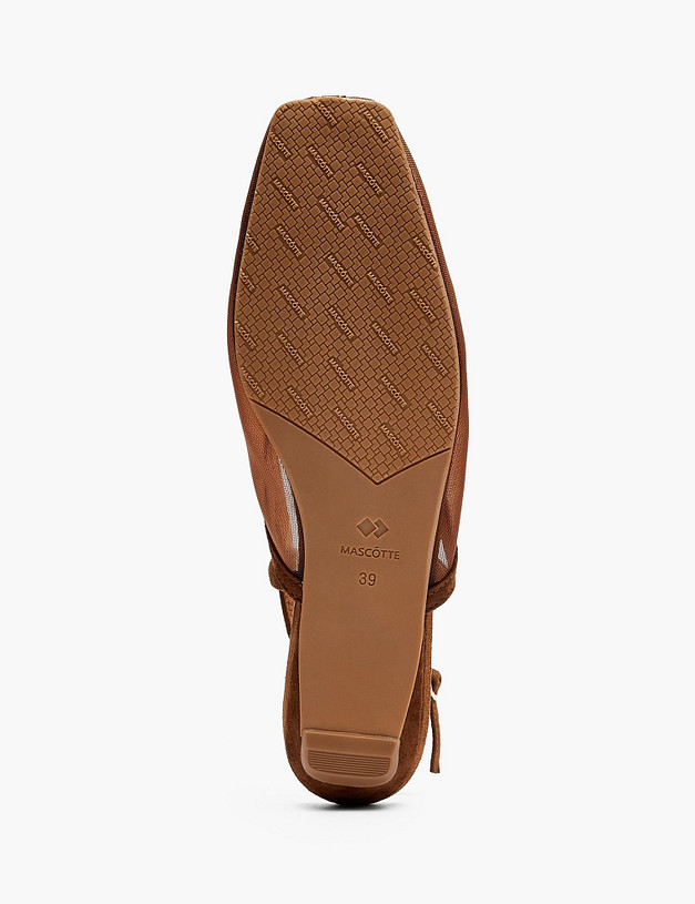 Темно-бежевые женские туфли MASCOTTE 233-614092-0208 | ракурс 5