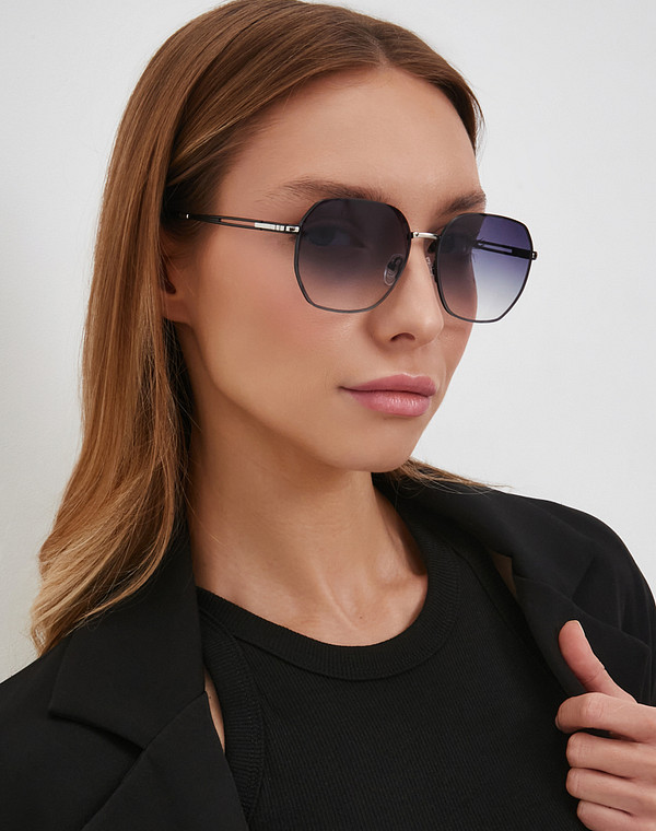 793-5101-7710 Очки женские и.мат. серый, Mascotte