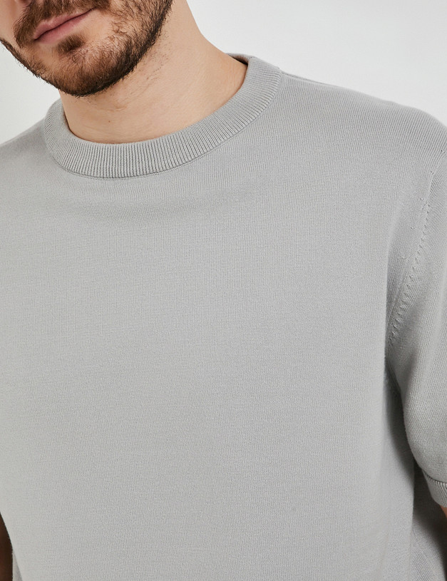 Серый мужской джемпер MASCOTTE 971-5110-2610 | ракурс 3 Серый мужской джемпер MASCOTTE 971-5110-2610 | ракурс 3