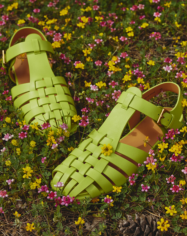 172-4122014-0504 Туфли летние женские нат.кожа/нат.кожа зелен, Mascotte