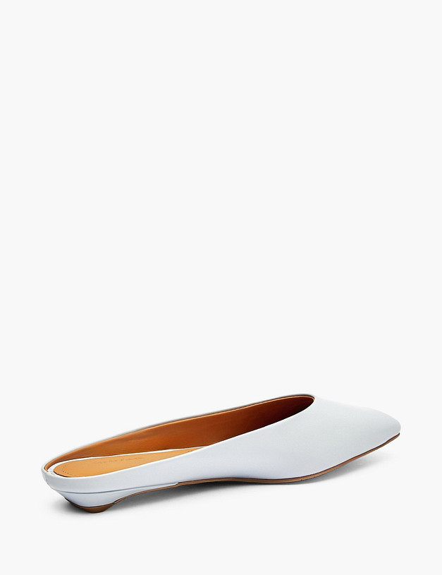 Голубые женские сабо MASCOTTE 233-614013-0711 | ракурс 3