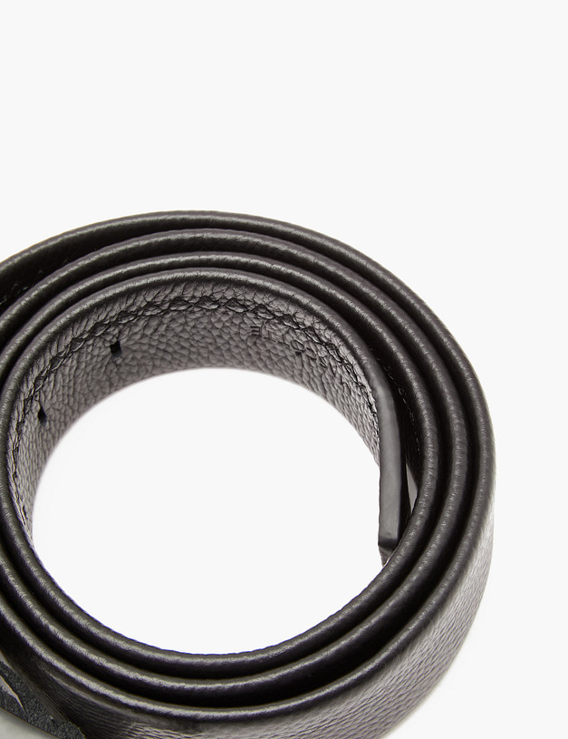 Черный мужской ремень MASCOTTE 727-3257-102 | ракурс 3 Черный мужской ремень MASCOTTE 727-3257-102 | ракурс 3