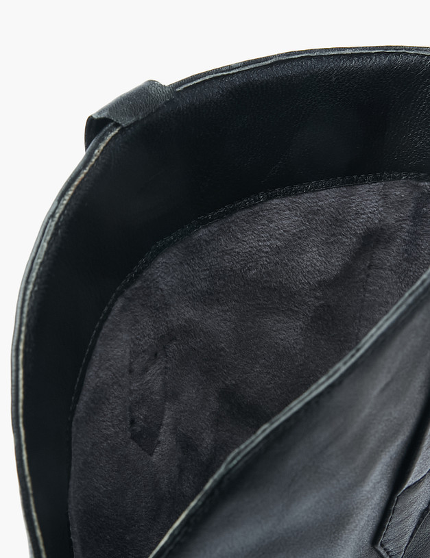 Черные женские сапоги-казаки MASCOTTE 126-222622-3100M | ракурс 7 Черные женские сапоги-казаки MASCOTTE 126-222622-3100M | ракурс 7