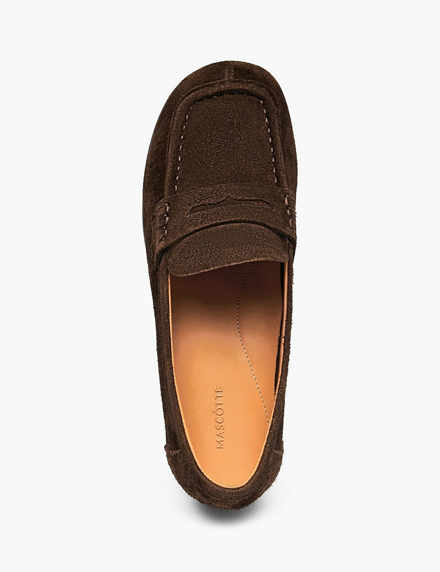 Коричневые женские туфли MASCOTTE 22-6100791-6602M | ракурс 4