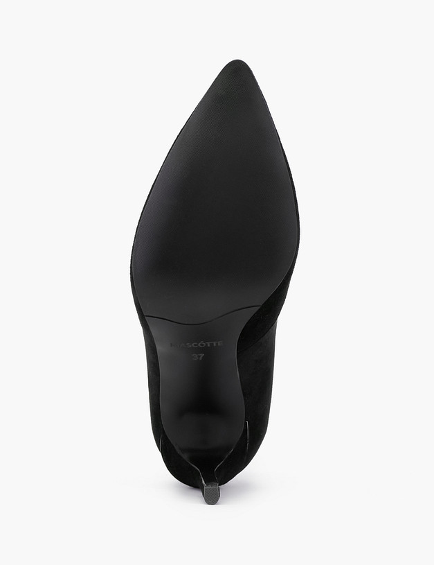 Велюровые ботильоны на шпильке MASCOTTE 100-210325-0602 | ракурс 6