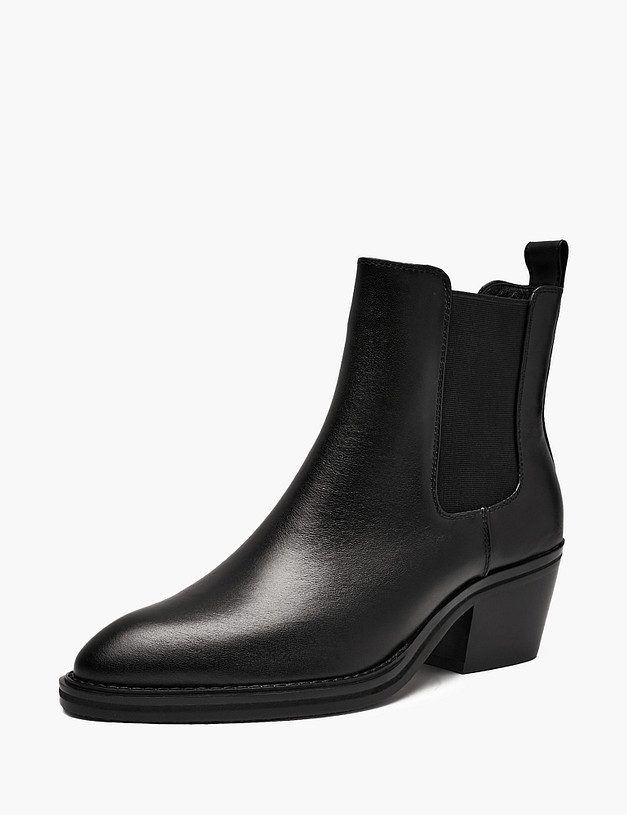 Черные женские казаки MASCOTTE 94-610321-3100M | ракурс 2