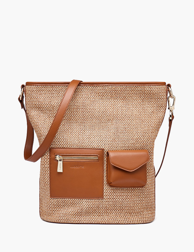 Коричневая женская сумка MASCOTTE 660-5122-0309 | ракурс 2