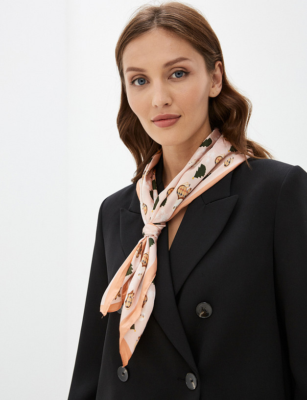 Розовый женский платок MASCOTTE 730-1203-2406 | ракурс 3