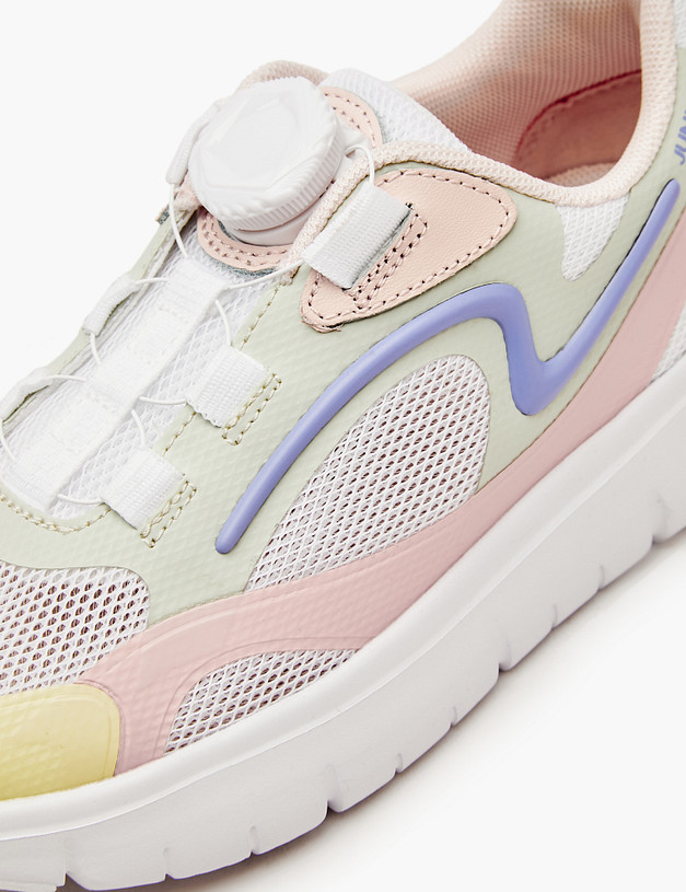 Белые кроссовки для девочек MASCOTTE 189-413321-0201 | ракурс 9 Белые кроссовки для девочек MASCOTTE 189-413321-0201 | ракурс 9