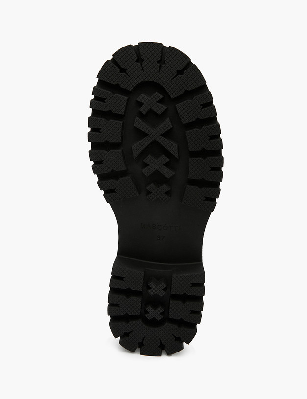 Белые женские зимние ботинки MASCOTTE 58-321631-4156M | ракурс 6