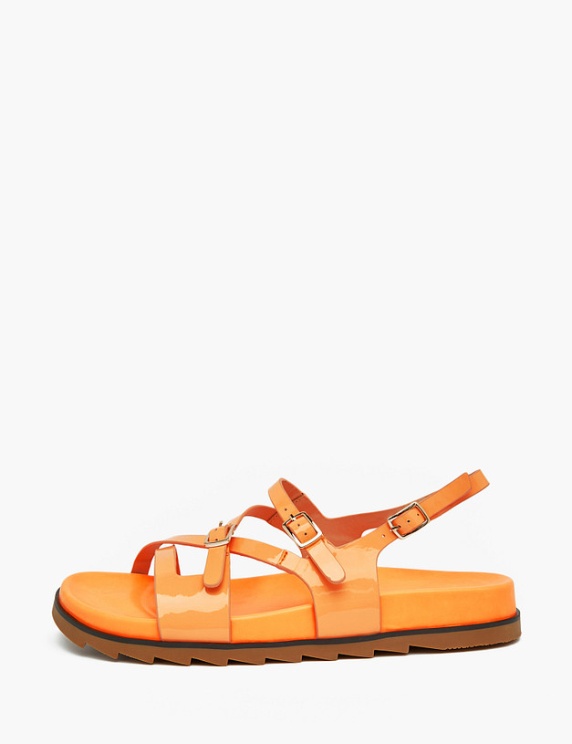 Оранжевые женские сандалии MASCOTTE 233-2143715-0713 | ракурс 1