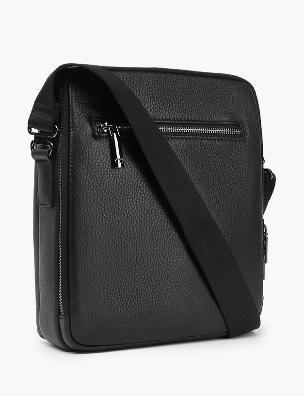 Черная мужская сумка MASCOTTE 622-2133-102 | ракурс 3