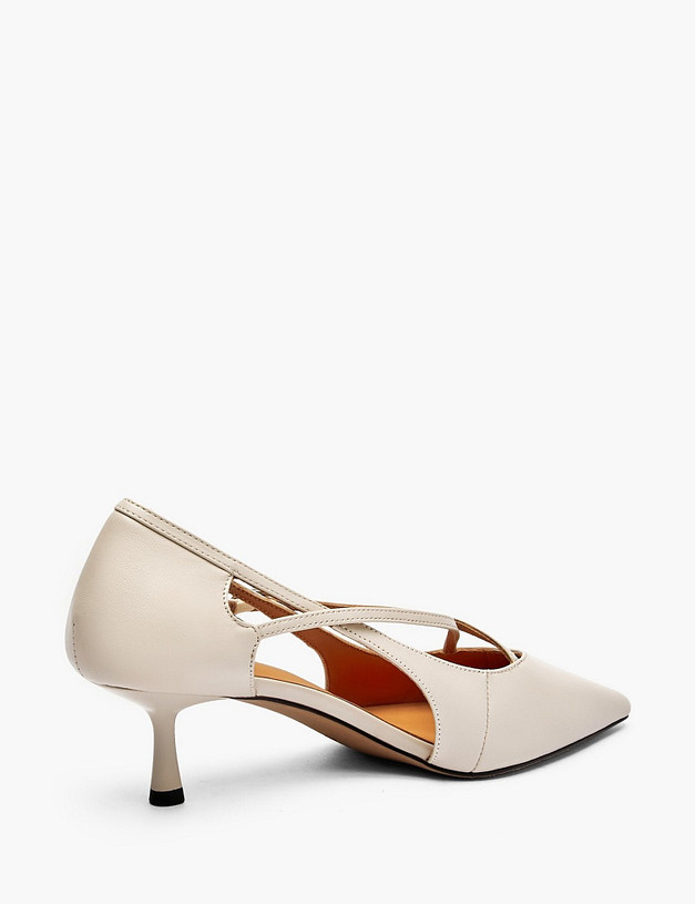 Молочные женские туфли MASCOTTE 100-611812-6551M | ракурс 3