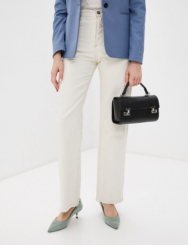 Черная женская сумка кросс-боди MASCOTTE 642-1119-602 | ракурс 1