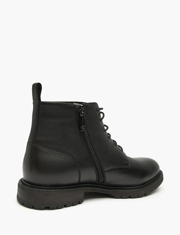 Черные мужские зимние ботинки MASCOTTE 175-523031-8161M | ракурс 3