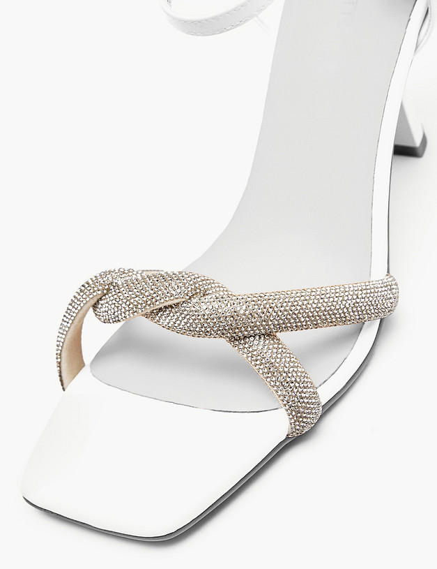 Белые женские босоножки MASCOTTE 126-610711-0101 | ракурс 6