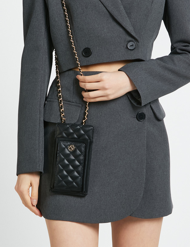 Черный женский кошелек MASCOTTE 642-2106-602 | ракурс 1