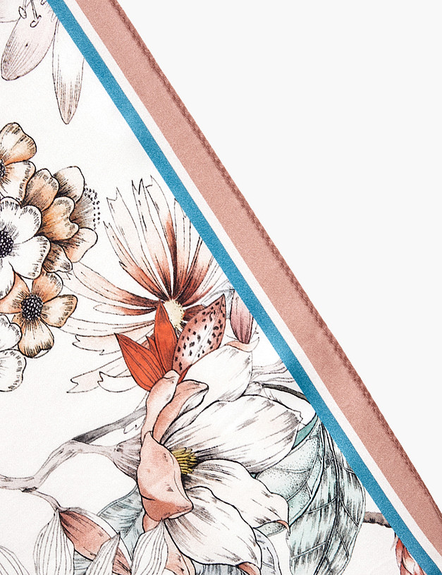 Белый женский платок MASCOTTE 766-6130-2112 | ракурс 3