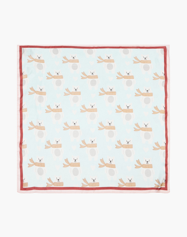 700-2107-2411 Платок женский голуб, Mascotte