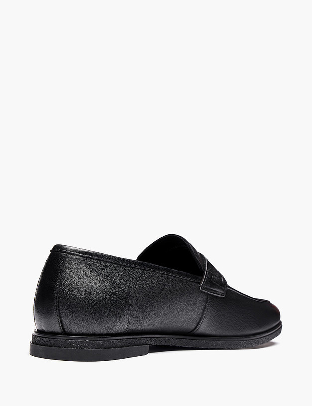 Черные мужские полуботинки MASCOTTE 58-611411-0102 | ракурс 3