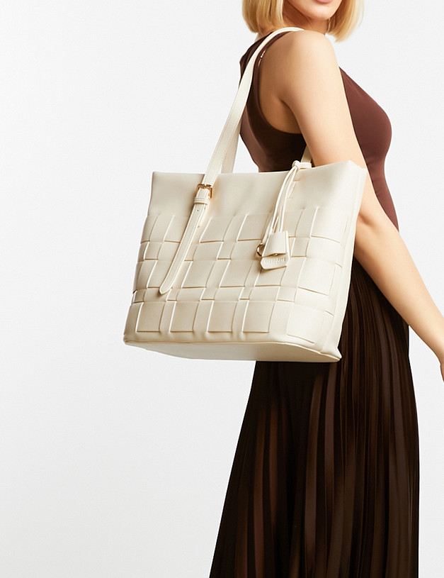 Бежевая женская сумка MASCOTTE 670-2111-608 | ракурс 1