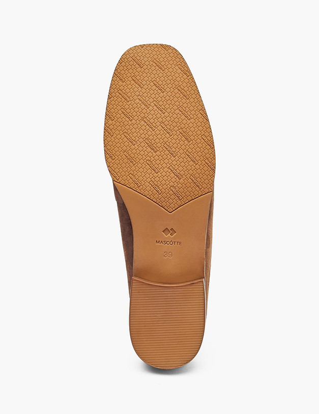 Коричневые женские сабо MASCOTTE 126-615711-0609 | ракурс 3