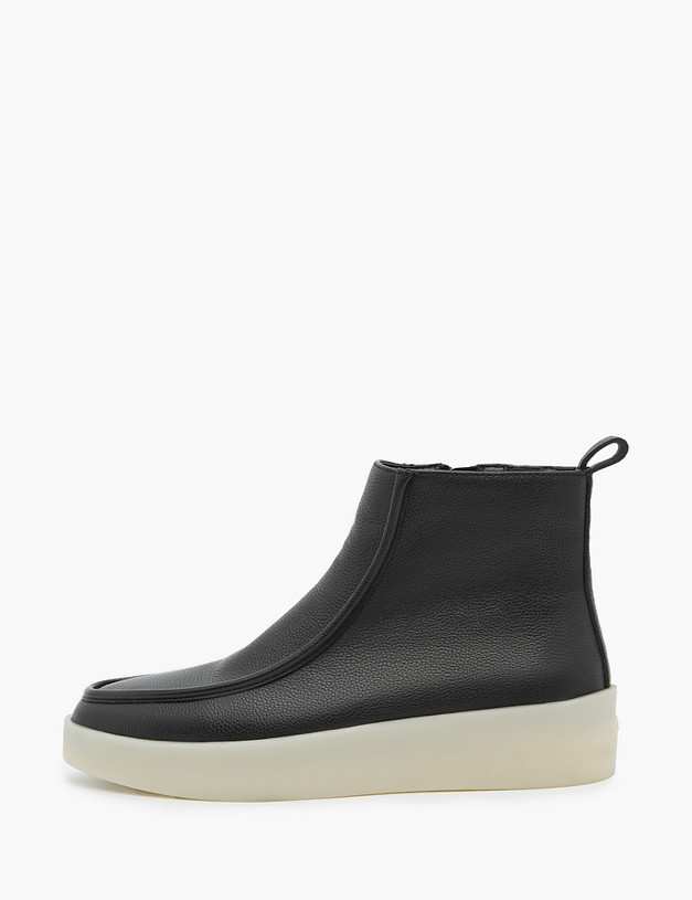 Черные женские дезерты MASCOTTE 22-31802210-8116M | ракурс 2 Черные женские дезерты MASCOTTE 22-31802210-8116M | ракурс 2