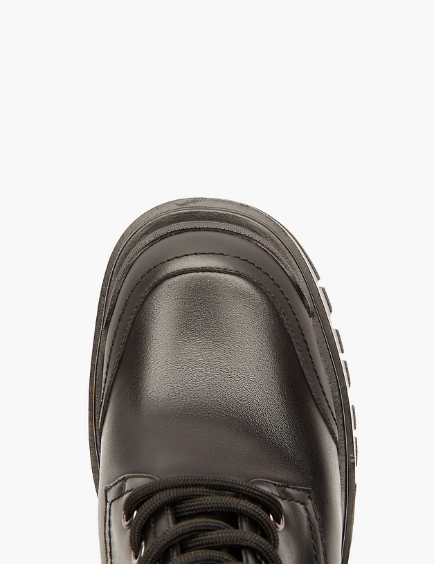 Черные женские зимние ботинки MASCOTTE 233-322132-0102 | ракурс 5