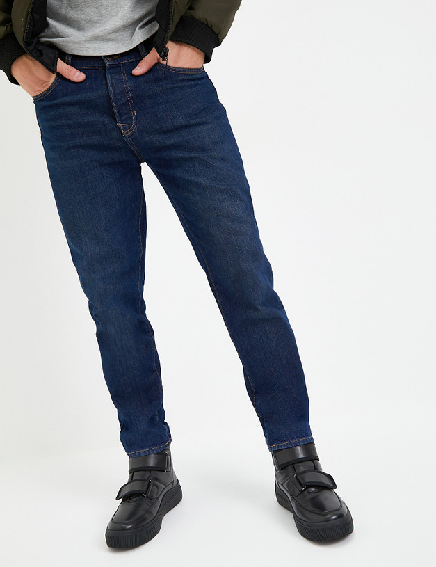 Черные зимние мужские хайтопы MASCOTTE 22-321833-8100M | ракурс 1