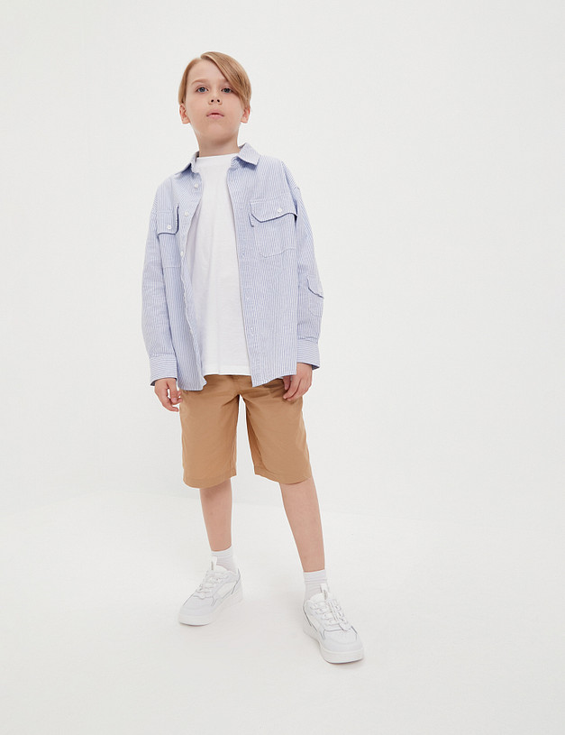 Белые детские кеды с эластичными шнурками MASCOTTE 189-412821-0601 | ракурс 9 Белые детские кеды с эластичными шнурками MASCOTTE 189-412821-0601 | ракурс 9