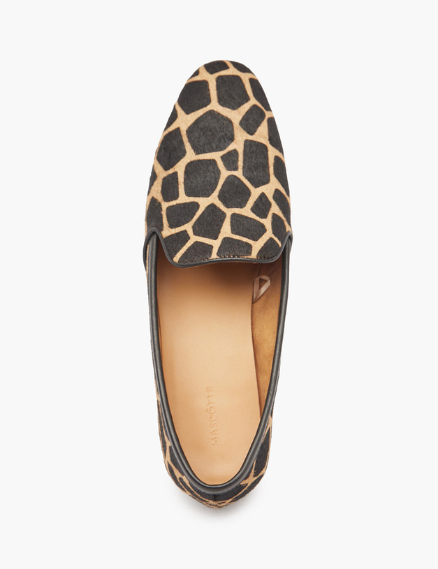 Женские слиперы с анималистичным принтом MASCOTTE 100-513211-0109 | ракурс 5