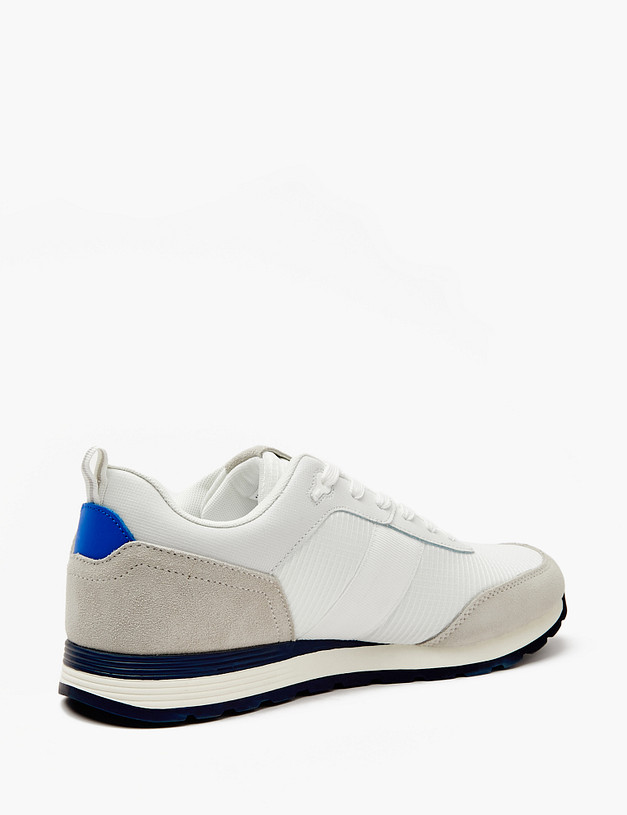 Белые мужские кроссовки MASCOTTE 189-4131223-0201 | ракурс 3