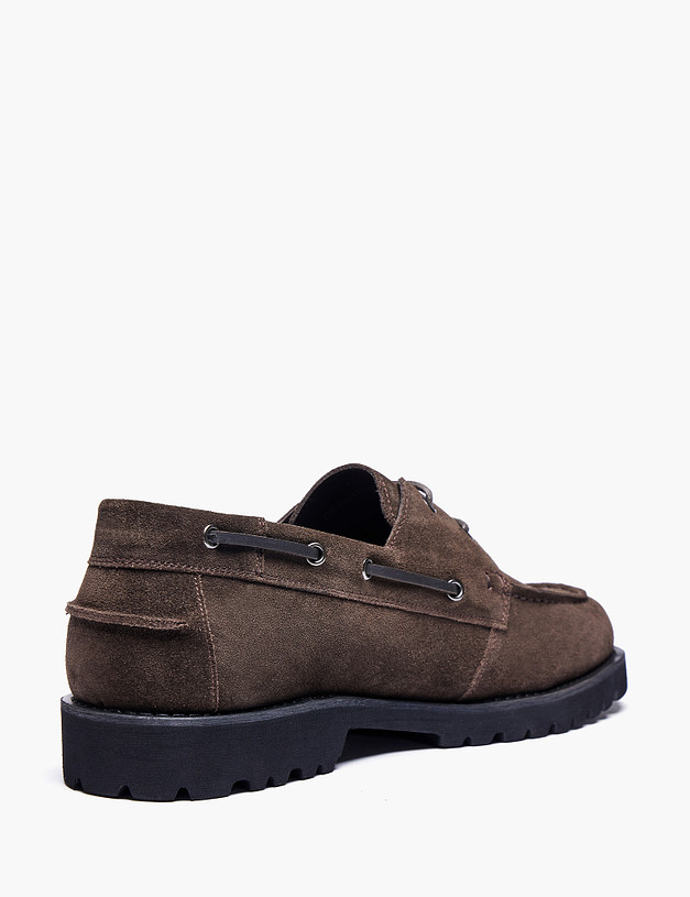 Коричневые мужские топ-сайдеры MASCOTTE 175-612111-2228M | ракурс 3