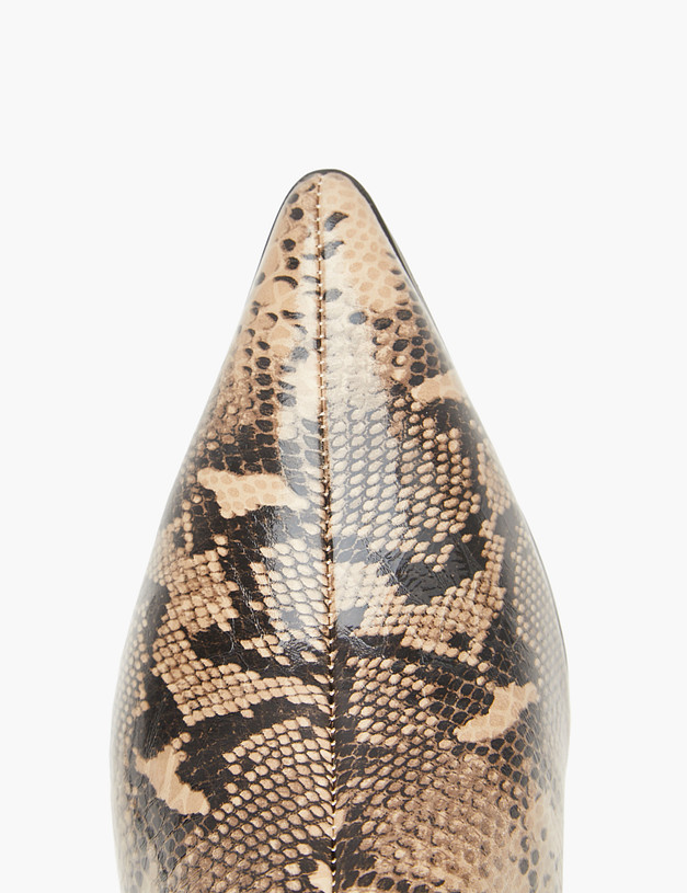 Женские ботильоны со змеиным принтом MASCOTTE 100-510821-0108 | ракурс 6