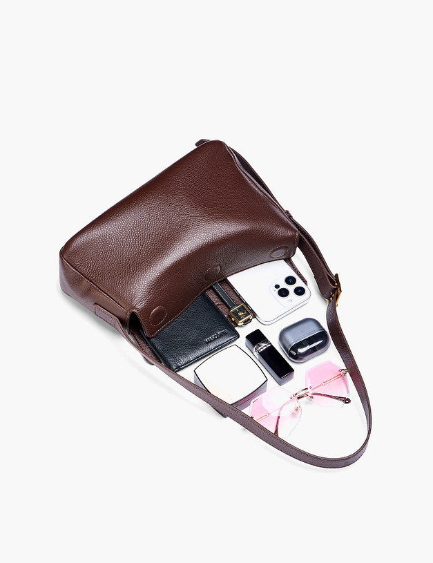 Коричневая женская сумка MASCOTTE 660-5209-109 | ракурс 5