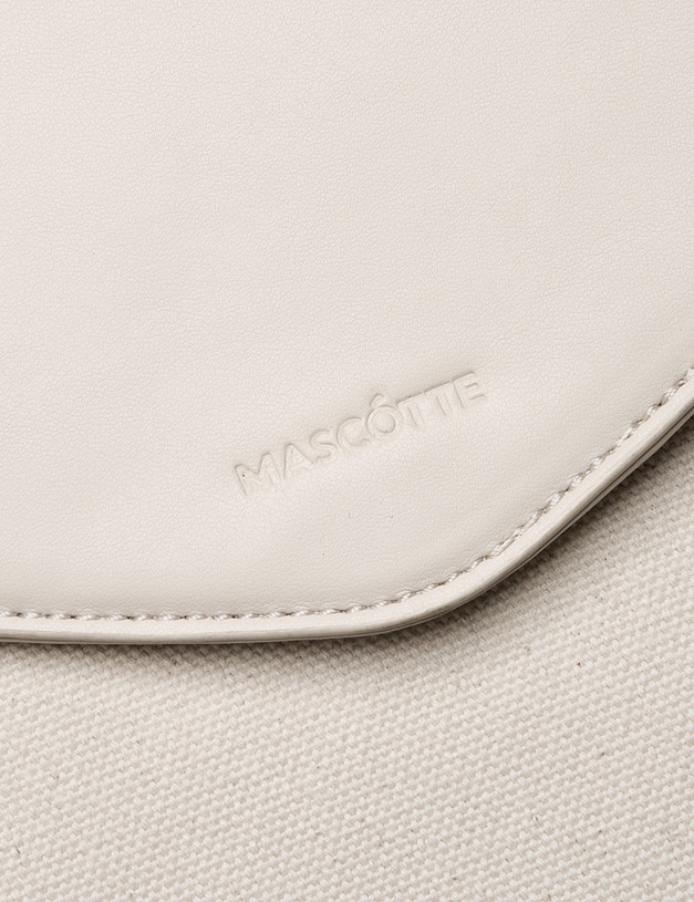 Молочный женский рюкзак MASCOTTE 610-5105-6001 | ракурс 6