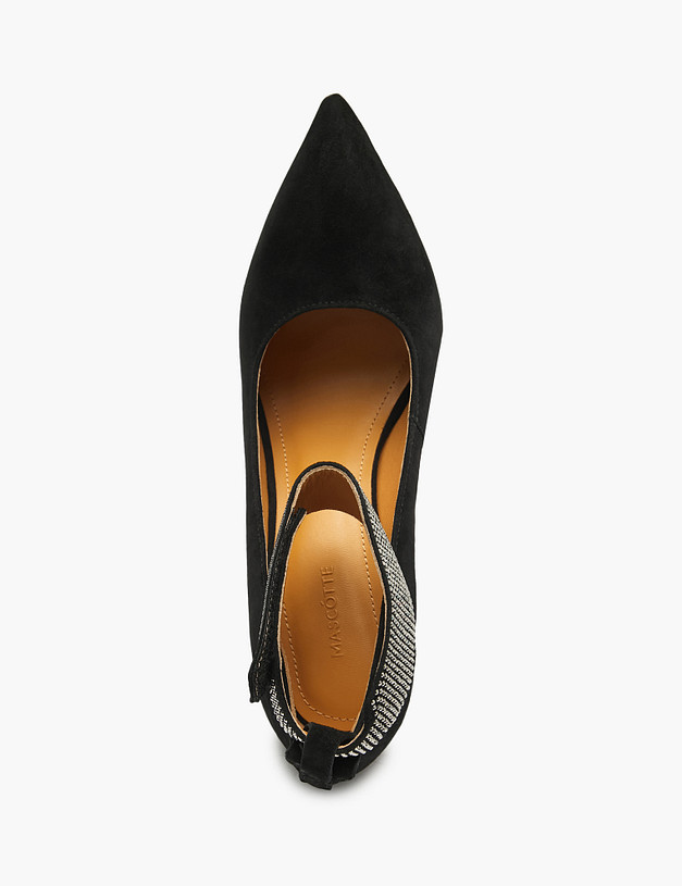 Черные женские туфли MASCOTTE 233-520311-3605M | ракурс 5